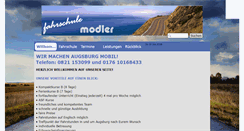 Desktop Screenshot of fahrschule-modler.de